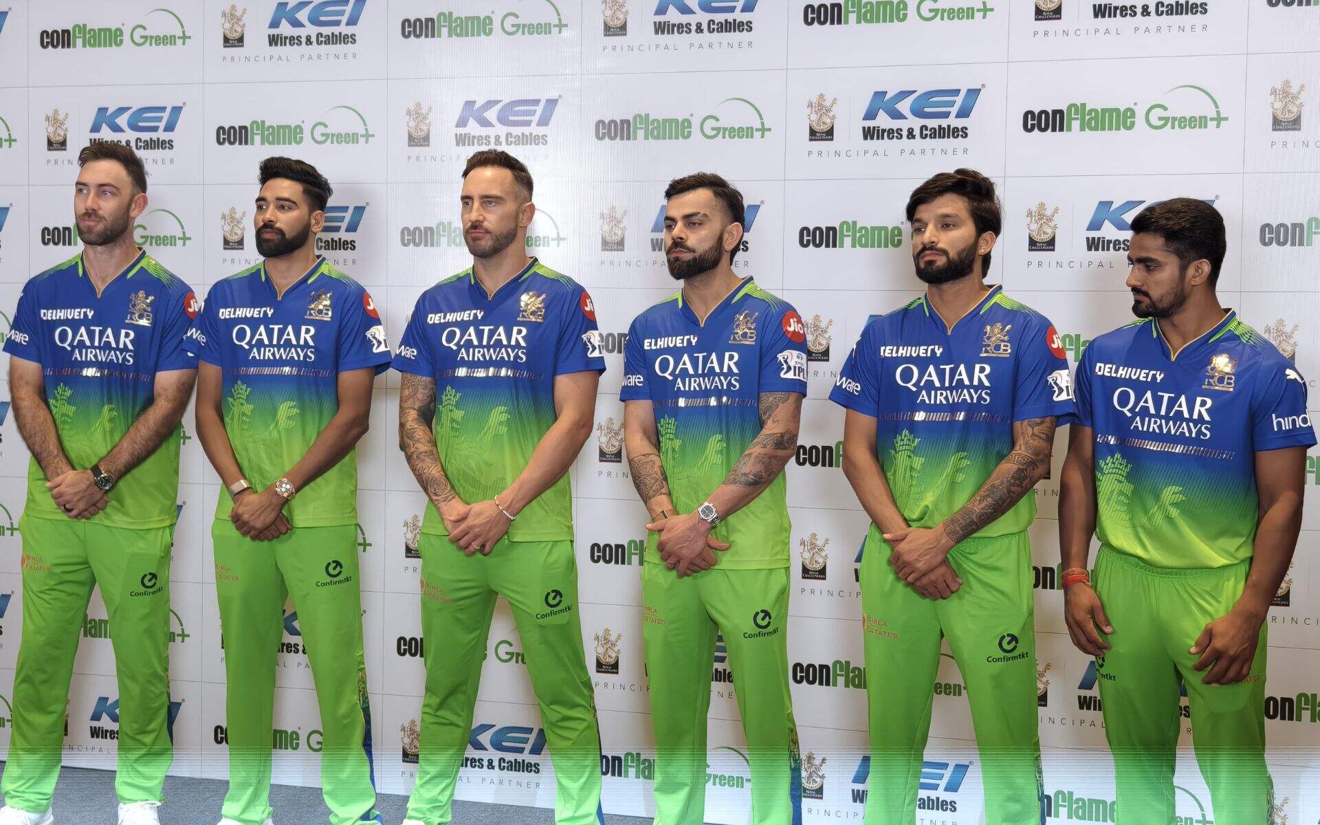 A Bold New Roar: Royal Challengers Bengaluru Unveil Green Jersey For IPL 2024